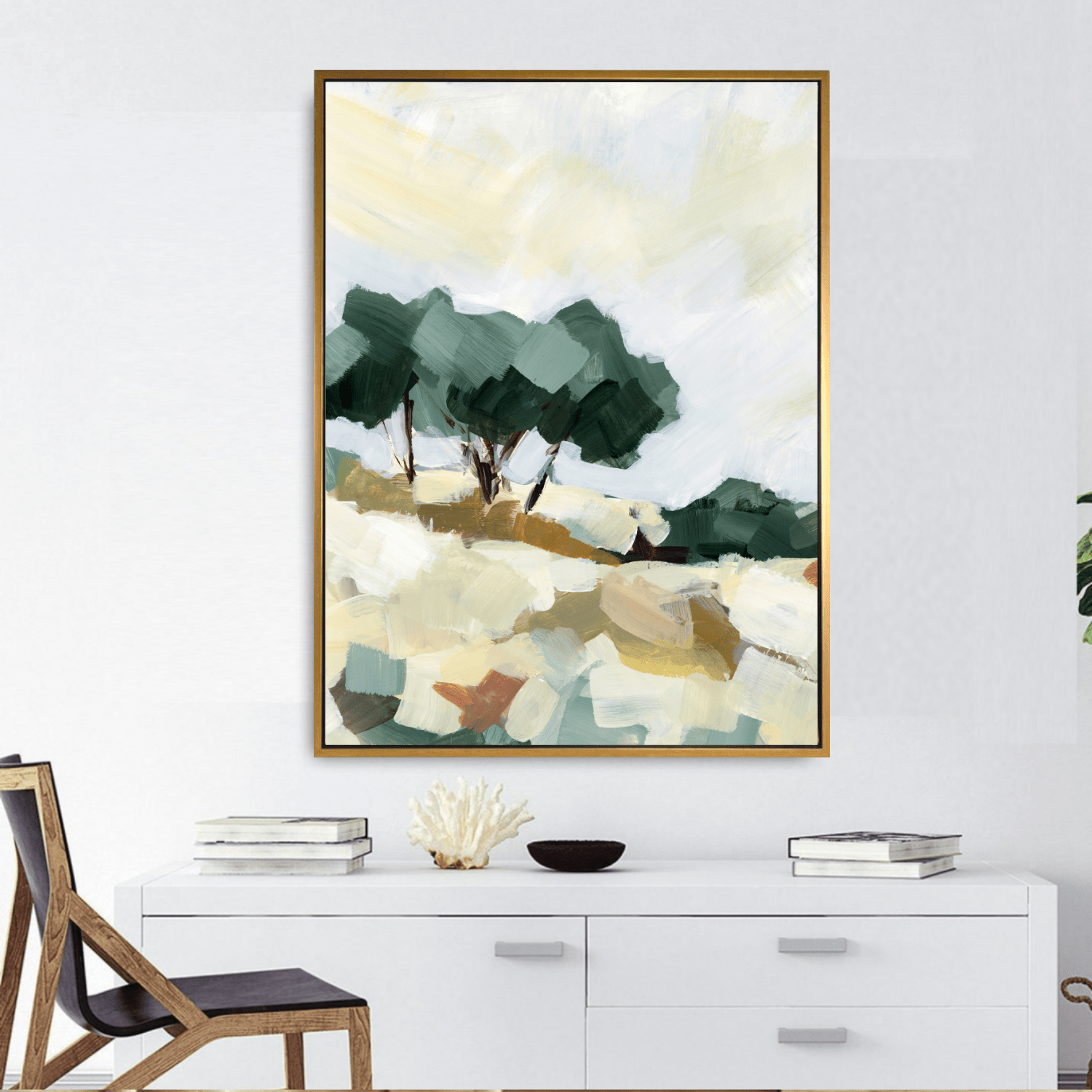 Golden Hills - Hand Embellished - Giri Designs