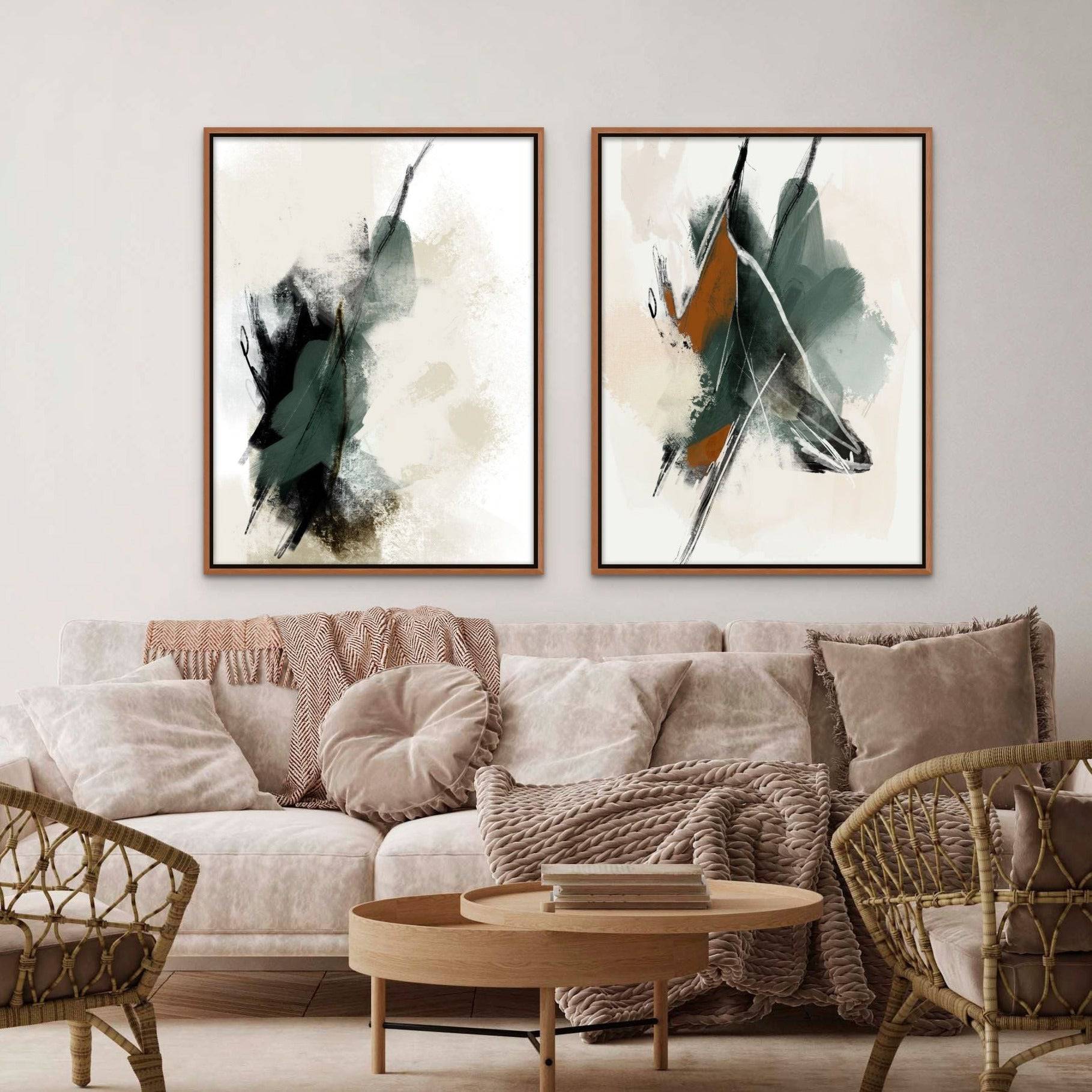 Green Abstract - Giri Designs