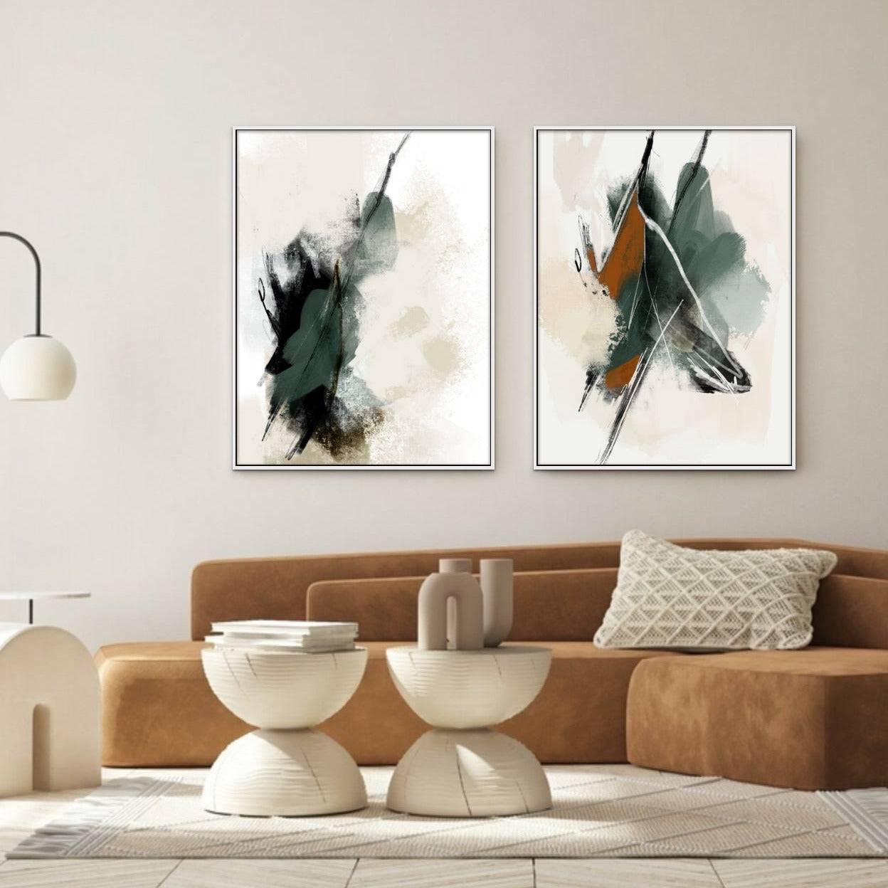 Green Abstract - Giri Designs