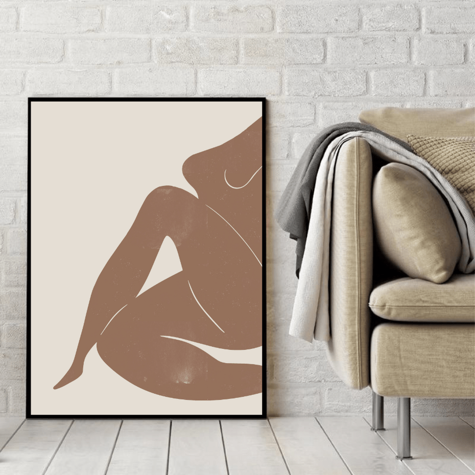 Abstract Nude - Giri Designs
