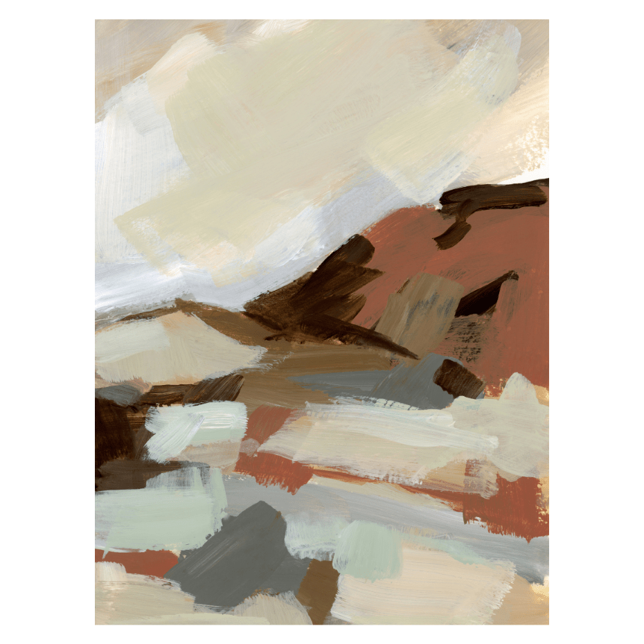 Dream Ranch, 36" x 48", Gold Floating Frame - Final Sale - Giri Designs