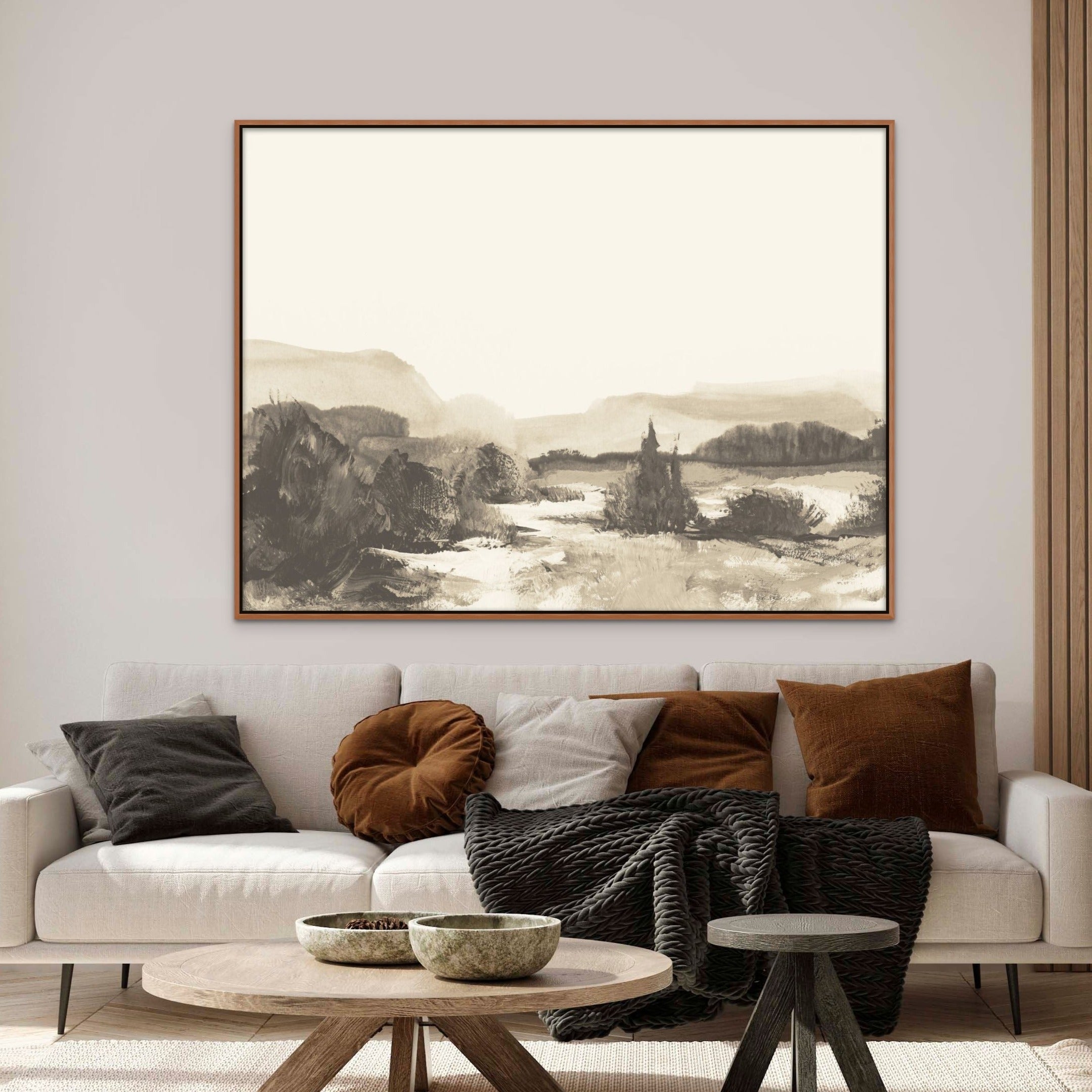 Hidden Trail Canvas | Giri Designs Wall Art