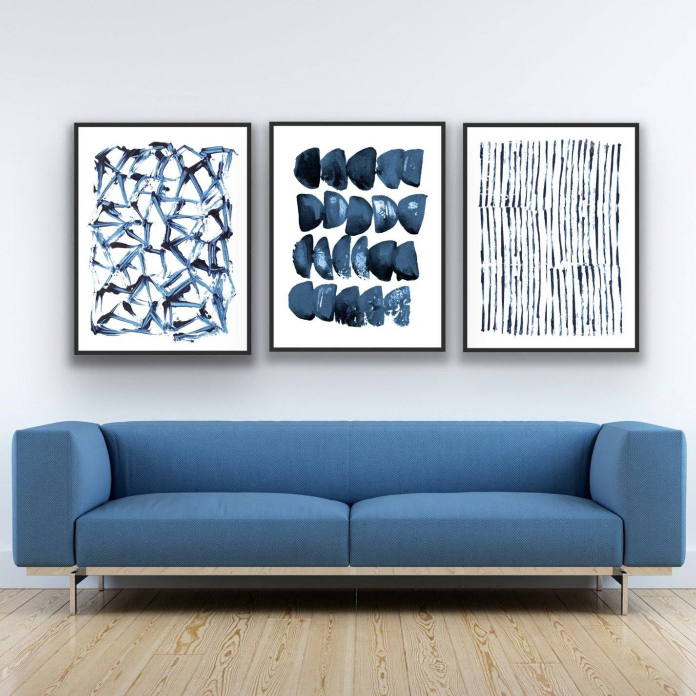 Blue Minimal - Giri Designs