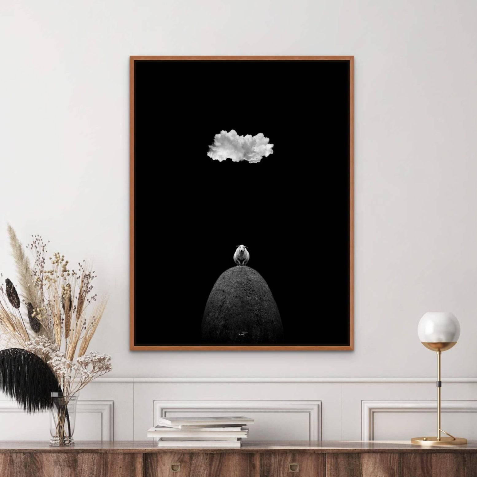 Illuminated Sheep II - Giri Designs