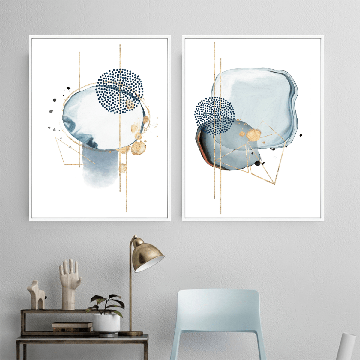 Airy Blues - Giri Designs