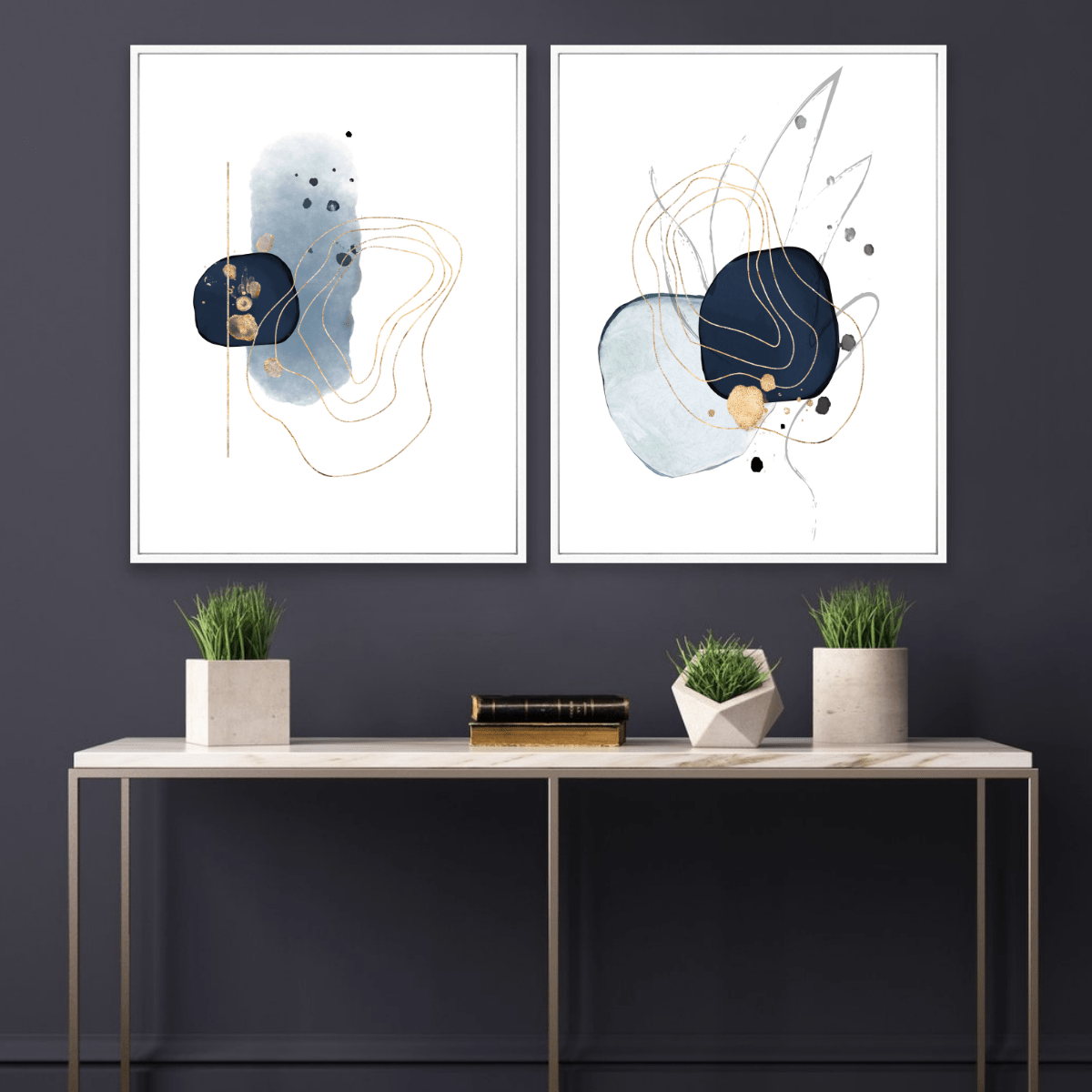 Blue Elements - Giri Designs