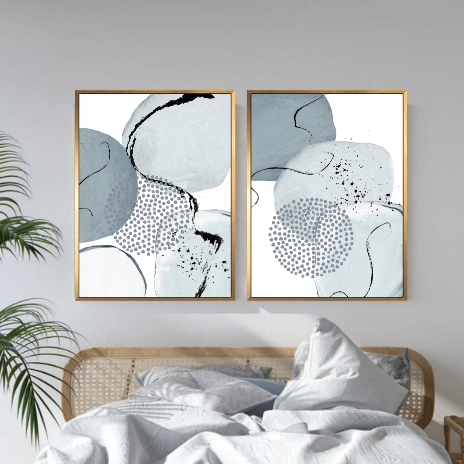 Gray Blue - Giri Designs