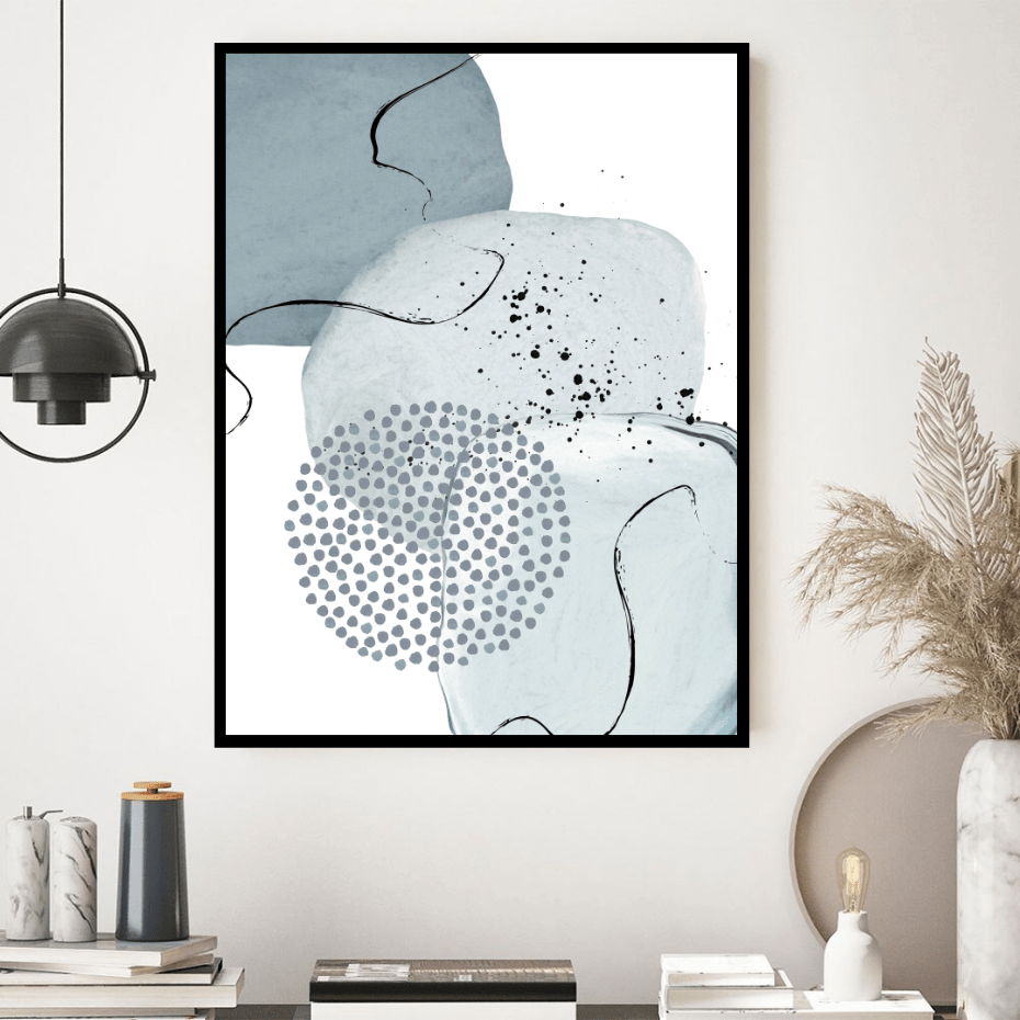 Gray Blue - Giri Designs