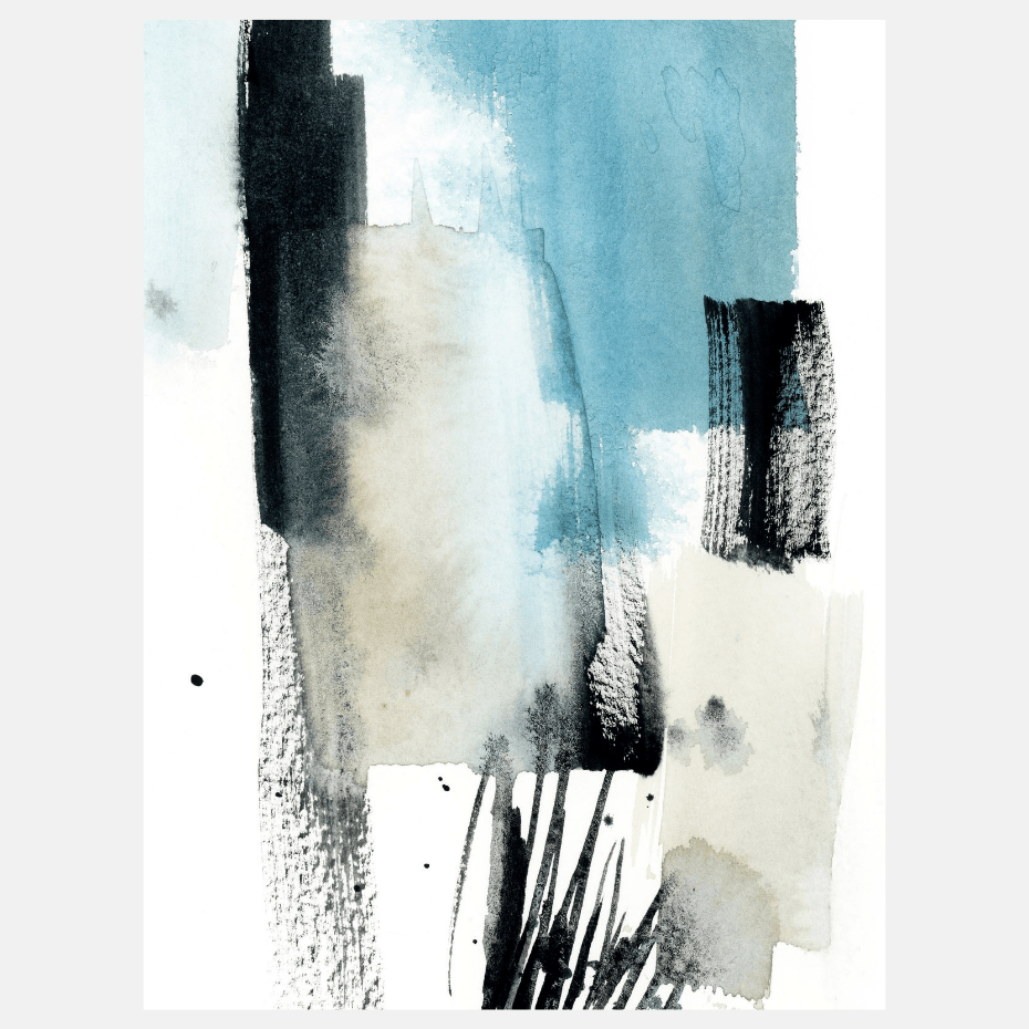 Abstract in Teal - Giri Designs