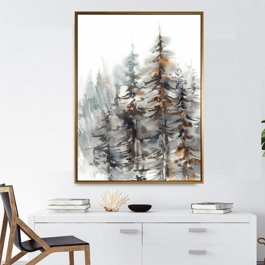 Watercolor Trees - Giri Designs