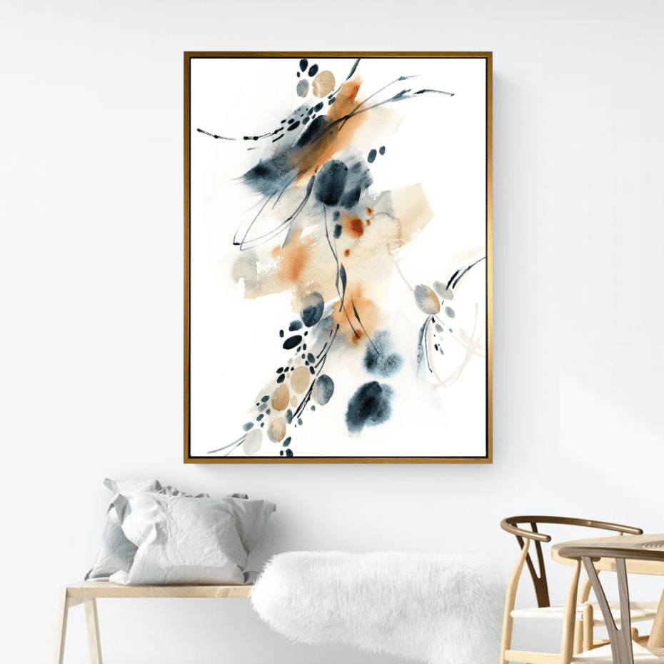 Blue and Terracotta - Giri Designs