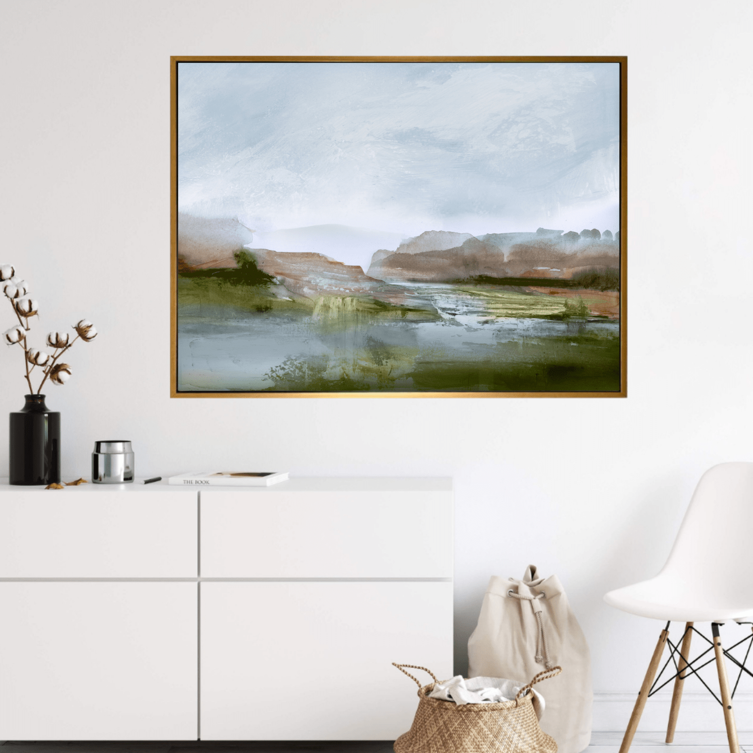 River Trail Canvas | Giri Designs Wall Art