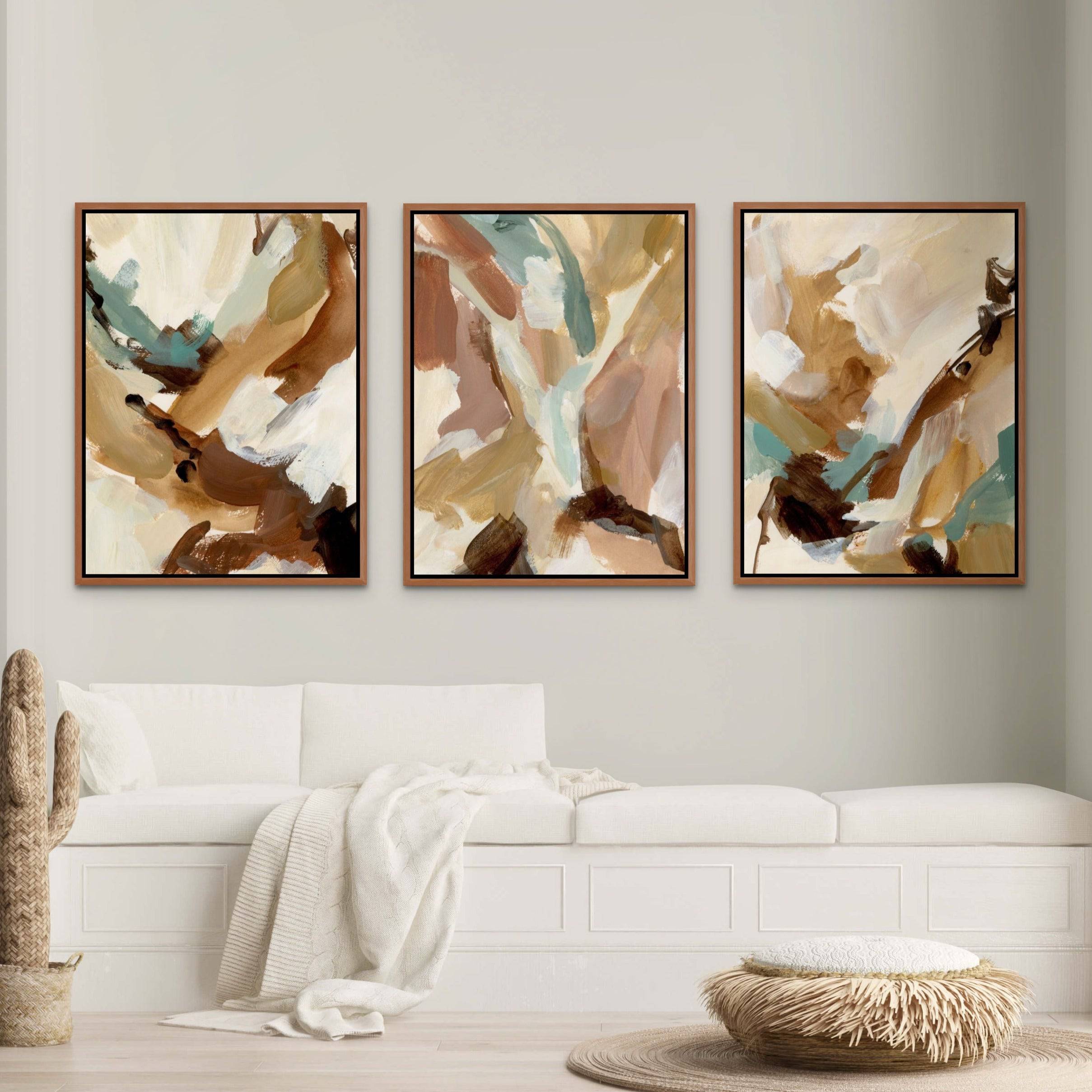 Warm Abstracts - Giri Designs