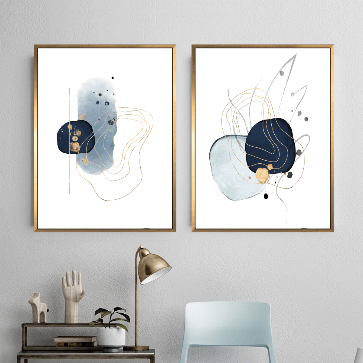 Blue Elements - Giri Designs