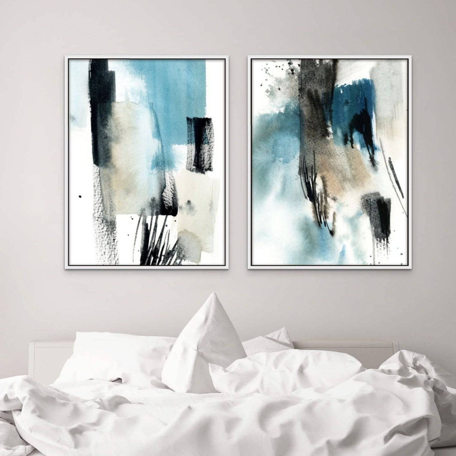 Abstract in Teal - Giri Designs