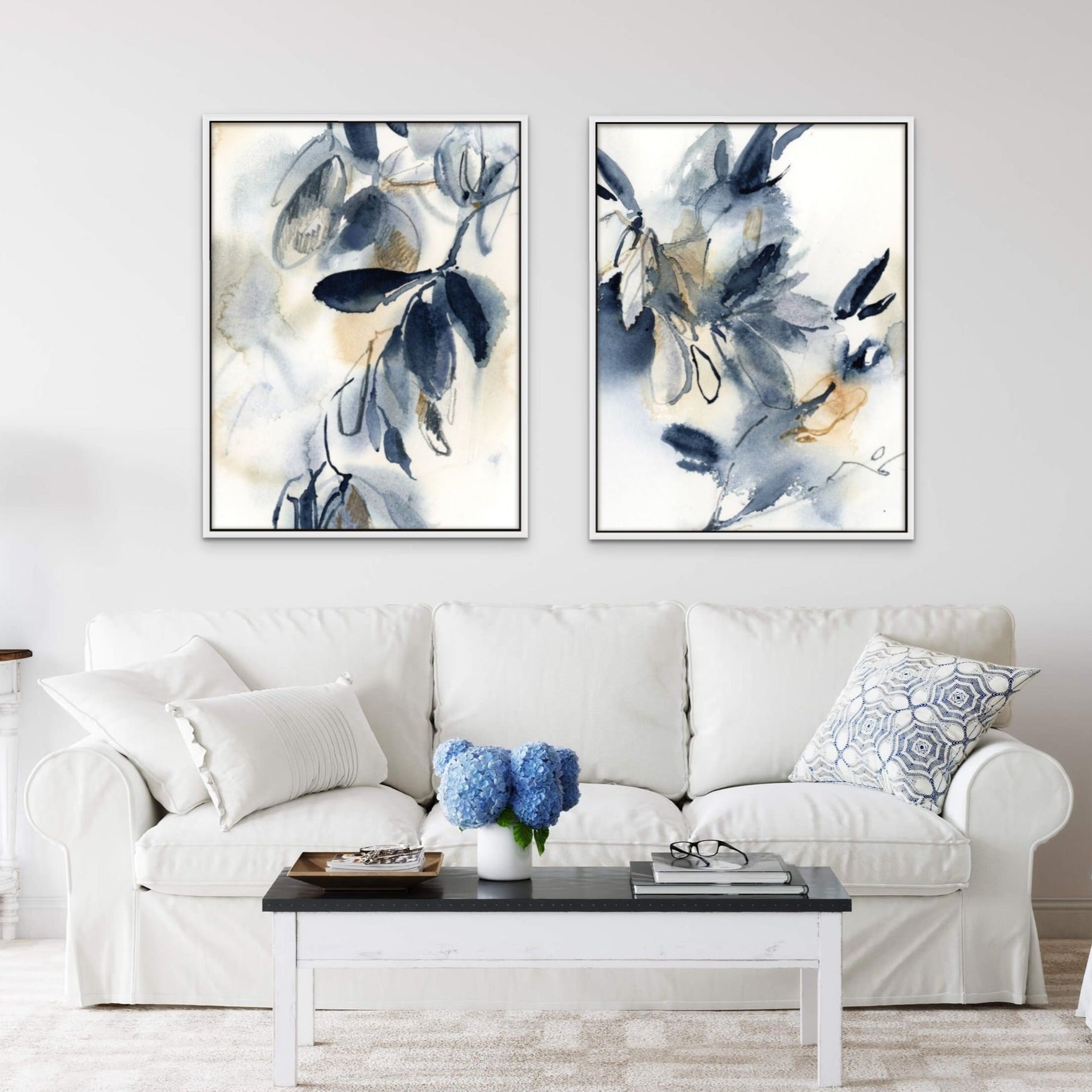 Modern Botanical Canvas | Giri Designs Wall Art