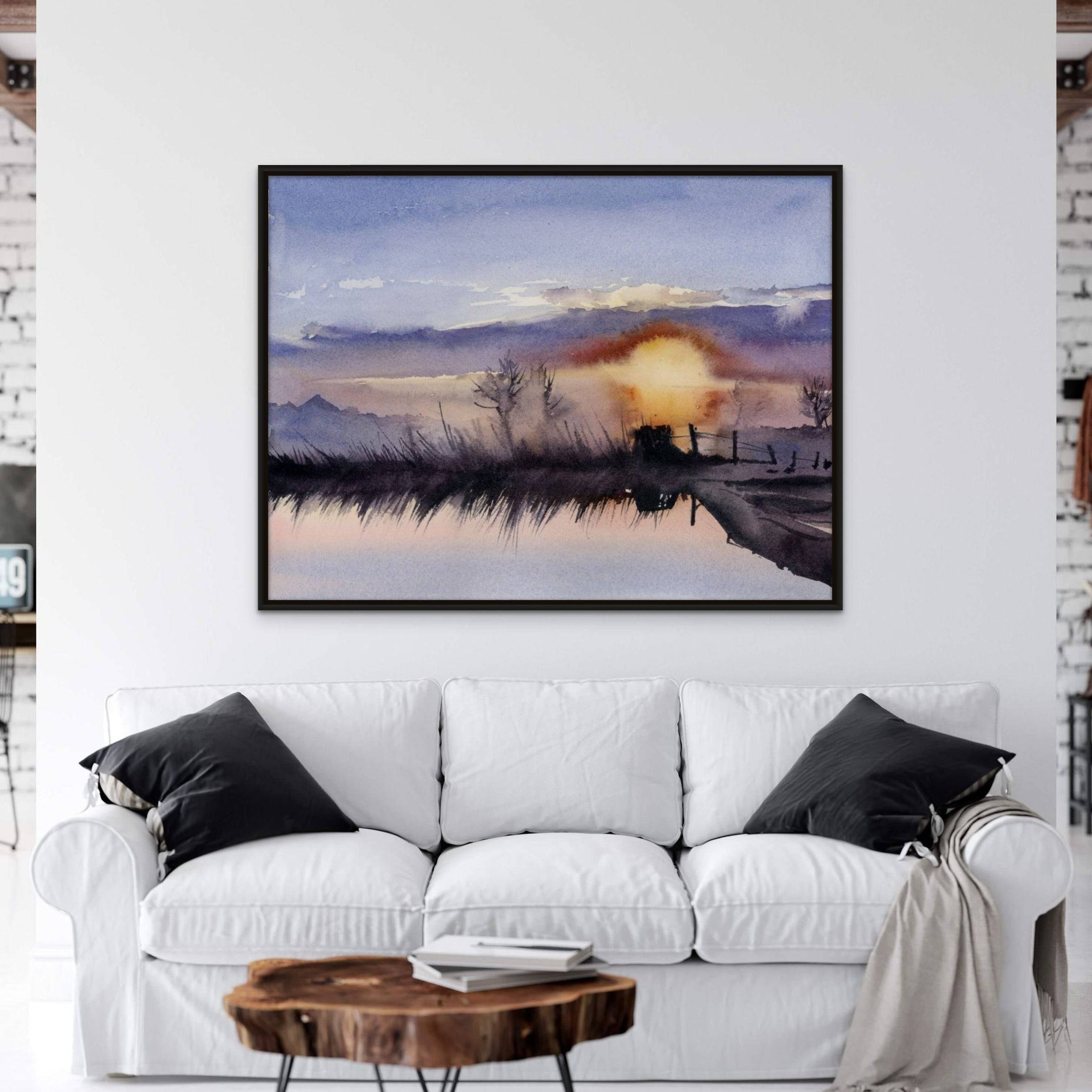 Sunset Landscape - Giri Designs