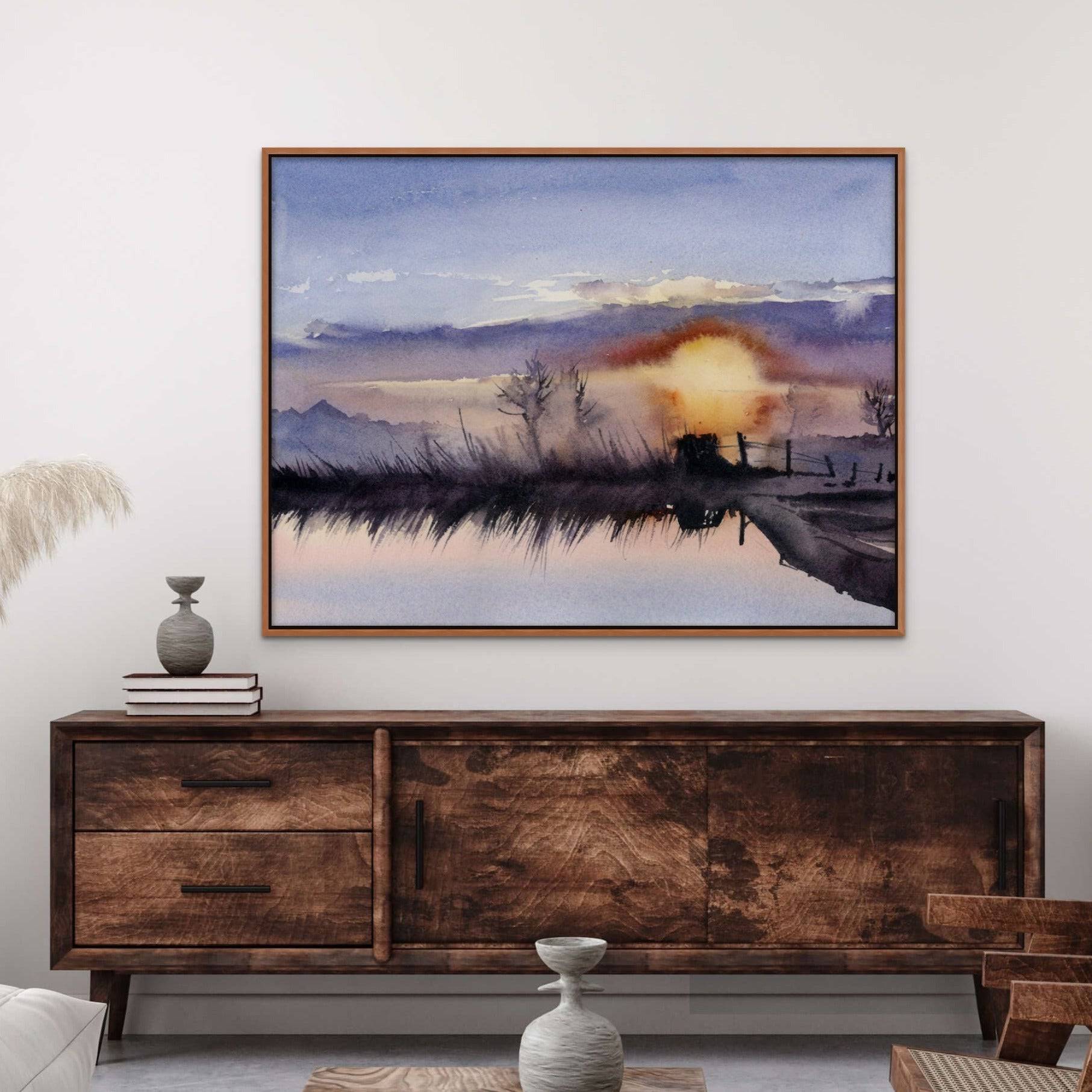 Sunset Landscape - Giri Designs