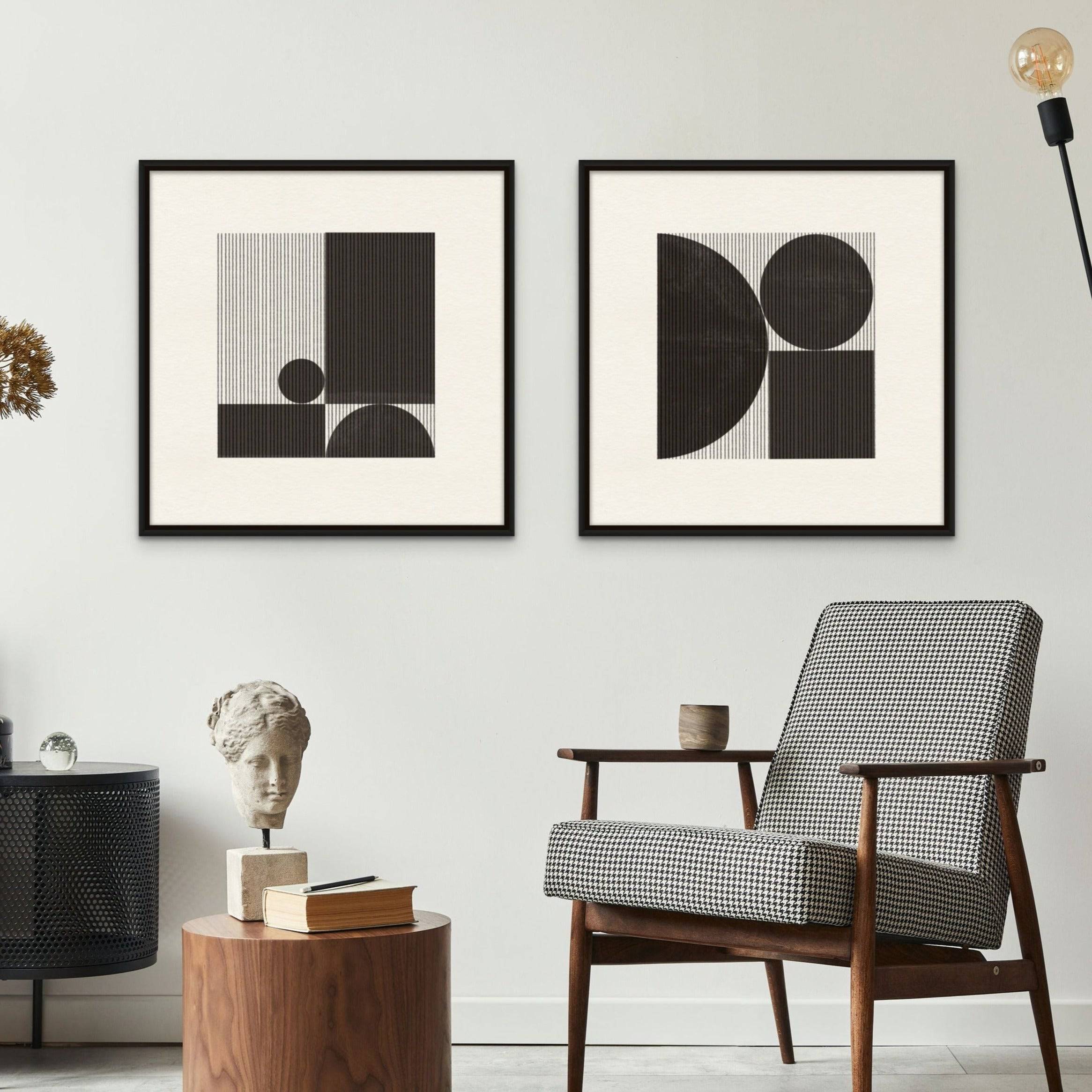 Geometric Cubes - Giri Designs