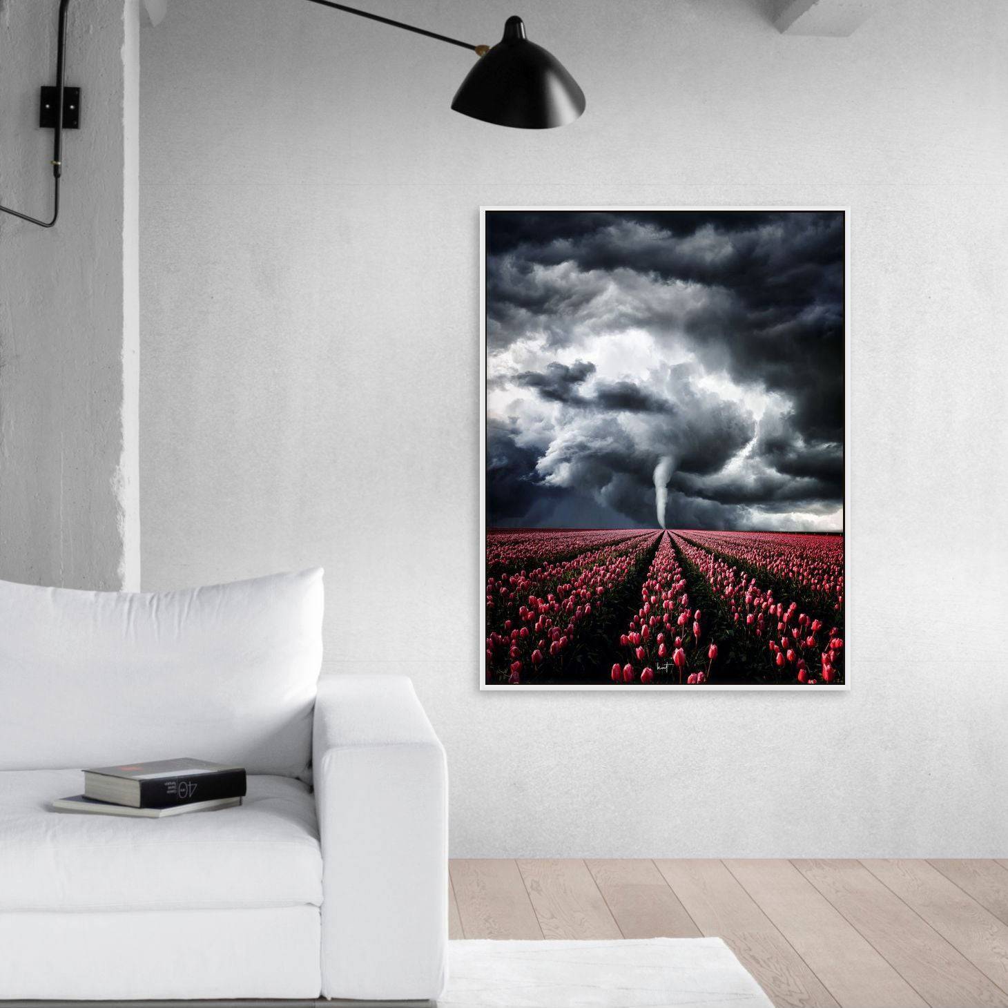 Tulips Braving the Storm - Giri Designs