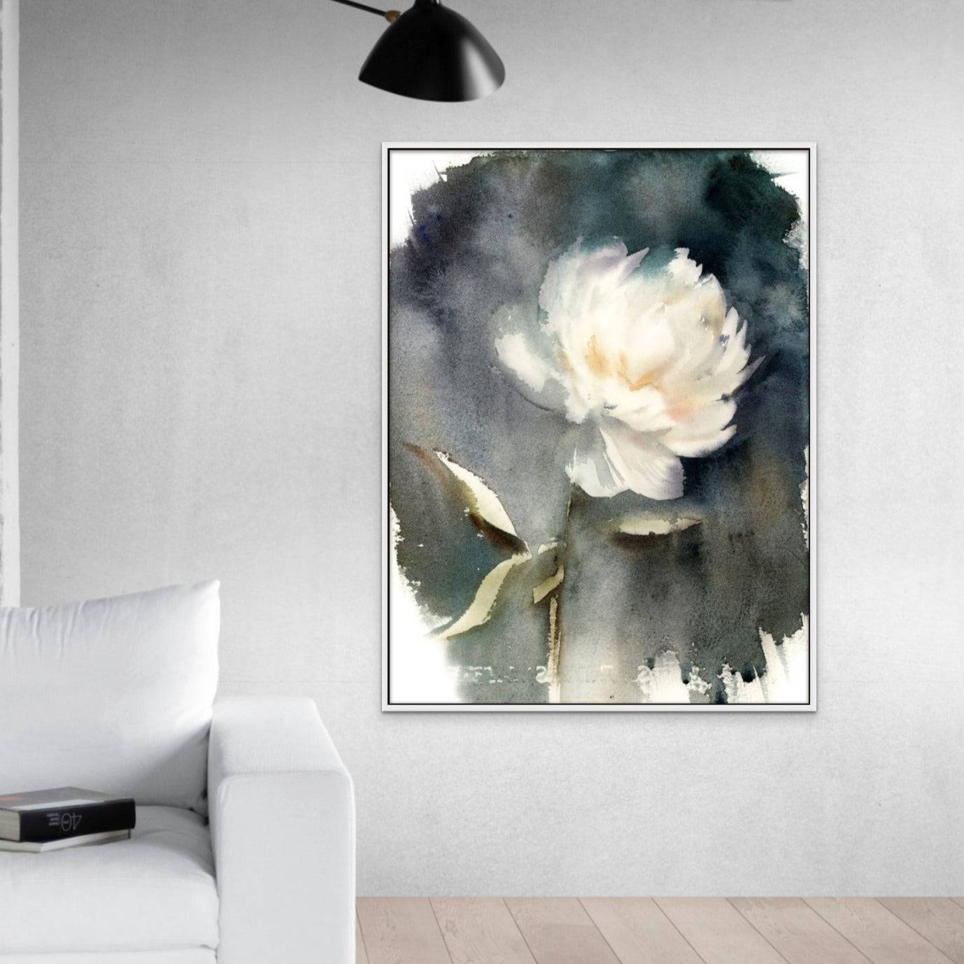 White Peony - Giri Designs