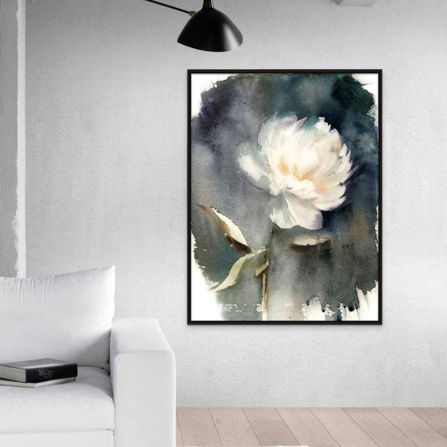White Peony - Giri Designs